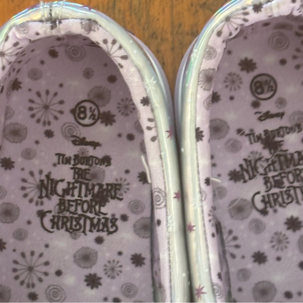 Disney Nightmare Before Christmas Slip-On Sneakers Women’s Size 8.5 - Picture 7 of 12